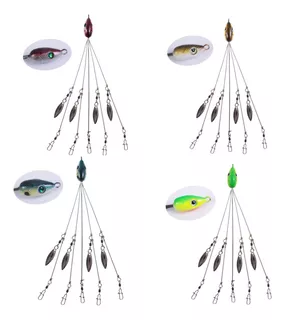 Pacote Com 4, 5 Braços, Guarda-chuva Lure Tackle