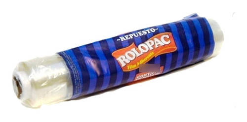 Rollo De Film Adherente 38x300 Metros Rolopac Para Comida