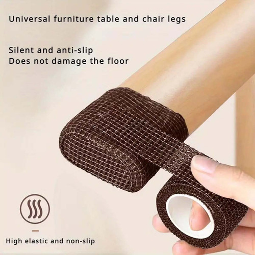 Np 6 Fundas Protectoras For Patas De Mesa Y Silla Con Cinta