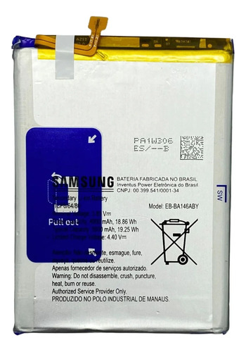 Bateria Original Samsung Galaxy A14 4g 5000 Mah Genuina (Reacondicionado)