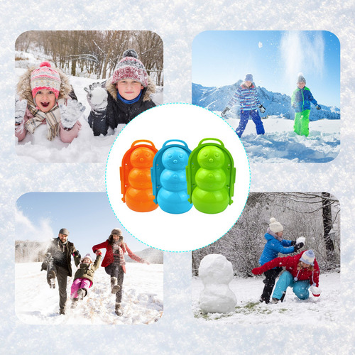 Herramienta Para Hacer Bolas De Nieve Con Forma De Clip Para