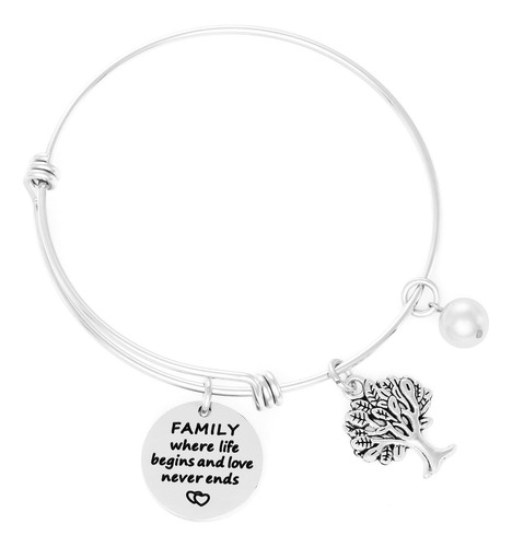 Pulsera De Árbol Genealógico Hutimy Familia Donde La Vida Y