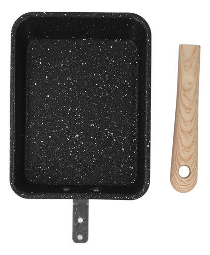 Plancha Antiadherente Para Sartén, Cuadrada Y Gruesa, Multif