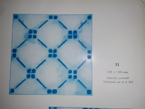 Antiguo Azulejo Pas De Calais 7652