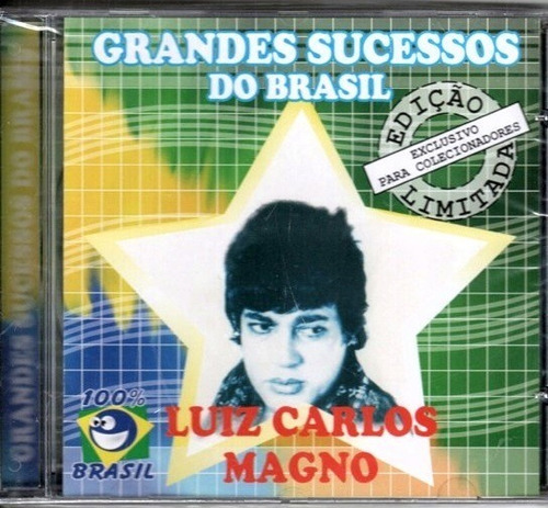 Cd Luiz Carlos Magno - Grandes Sucessos Do Brasil