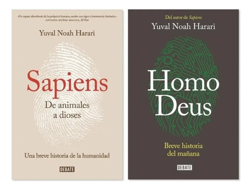 Sapiens + Homo Deus - Yuval Noah Harari - 2 Titulos Digital