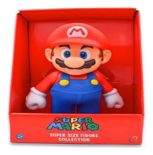 Figura De Mario. Super Mario Bros 19 Cms Coleccion Nintendo 