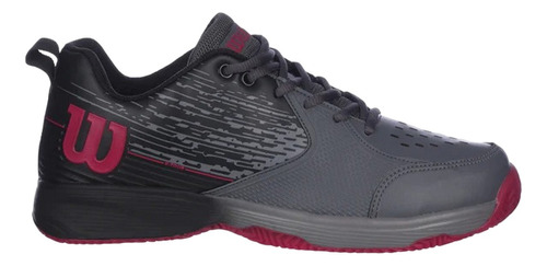 Par Zapatillas Wilson Tenis Padel K Tour 2 Clay Gris Negro