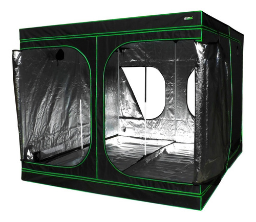 Armario De Cultivo Indoor Farmbox Standart 240x240x200 Negro