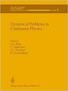 Dynamical Problems In Continuum Physics (the Ima Volumes In 