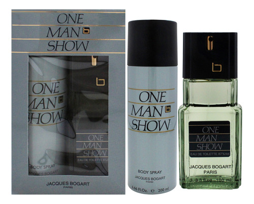 Perfume Jacques Bogart One Man Show Para Hombre, 100 Ml, 2 U