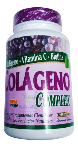 Colageno Con Vitamina C 60 Caps - Unidad a $732