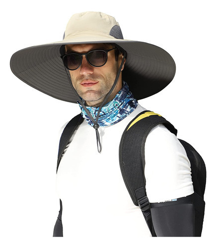 Sombrero De Sol Para Hombre Exterior Upf 50+ De Cupulade