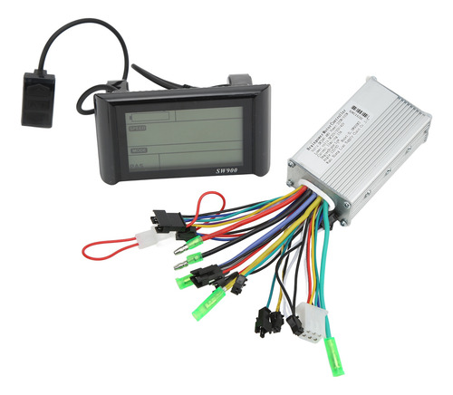 Kit De Controlador Sem Escova Para Guidão De 22,2 Mm 24v48v