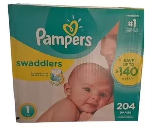 Talla 4. Pampers 124 unds. Caja