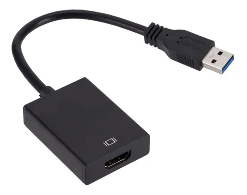 Convertidor Usb 3.0 A Hdmi Adaptador Hd Cable Tv Video