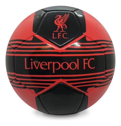 Liverpool Fc Regalo Oficial Futbol Tamaño 4 Crest Red