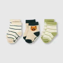 Comprar Medias De Bebé Niño 3 Pack Beige (14-25 Calzado) Colloky