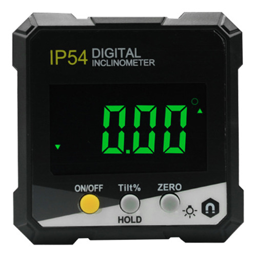 Inclinómetro Digital Con Medición De 4x90°, Pantalla Lcd Ip5