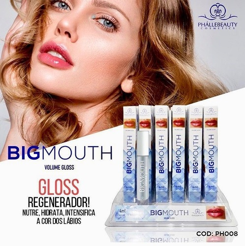 Imagen 6 de 9 de Big Mouth Brillo Voluminizador De Labios En 3 Minutos, Gloss