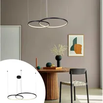 Comprar Lustre Pendente Para Sala 2 Arcos Moderno 3000k