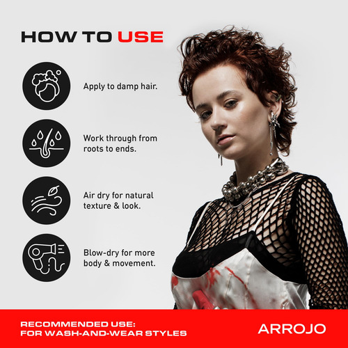 Arrojo Styling Whip: Productos Para Cabello, Brillo Y Cuerpo