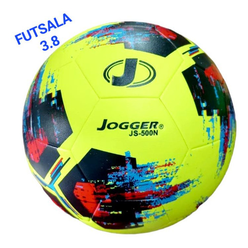 Balon Futbol Sala Futsal 3.8 Jogger Neon  