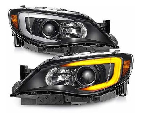 Akkon - C-style Black Para ******* Subaru Impreza Wrx Led Dr