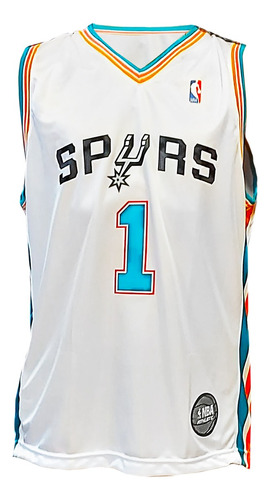 Camiseta Nba San Antonio Spurs Ginobili O De Rozan Oficial