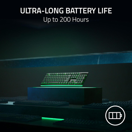 Teclado Inalámbrico Para Juegos Razer Deathstalker V2 Pro...