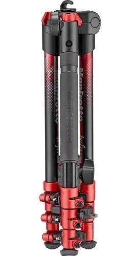 Imagen 3 de 9 de Tripode Manfrotto Befree Rojo + Bolso - Envios !