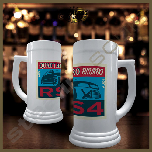 Chopp Plastico Cerveza | Audi #048 | Quattro Sport S R Line