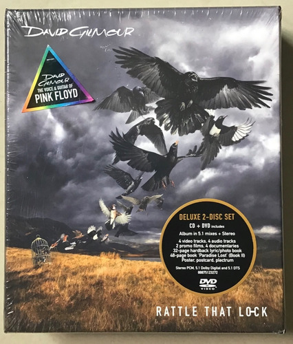 David Gilmour Rattle That Lock- De Luxe 2 Disc Set Cd+dvd