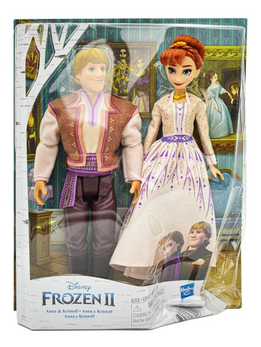 Diney Frozen 2 Anna Y Kristoff 28 Cm Hasbro Cd