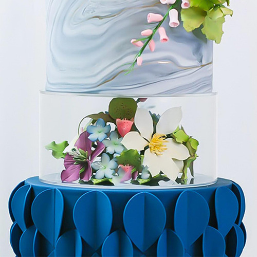 Cake Riser Cake Tier Clear Acrylic Cake Stand Para Centro M