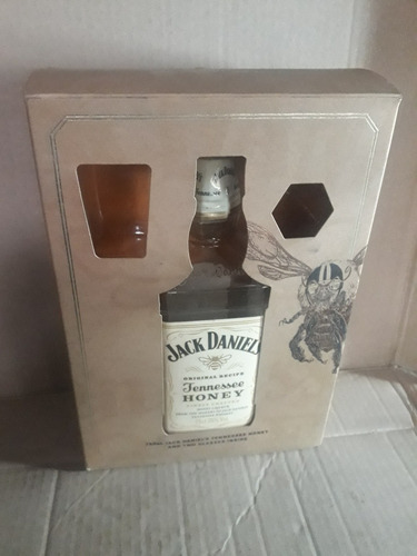 Caja Y Botella De Whisky  Jack Daniels  