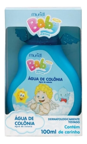 Imagem 2 de 5 de Kit Baby Menino Shampoo+ Cond+ Água De Colônia 100ml Muriel