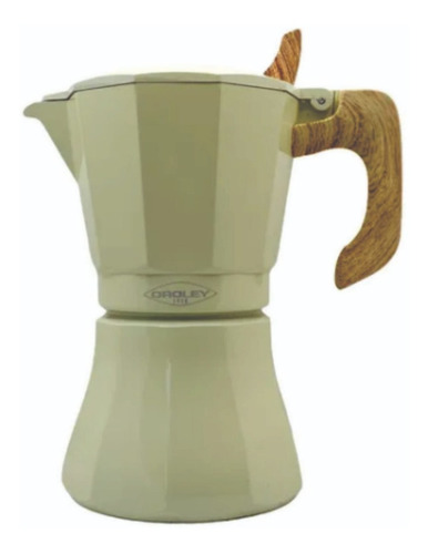 Imagen 2 de 2 de Cafetera Italiana Oroley Petra Cream 12 Tazas