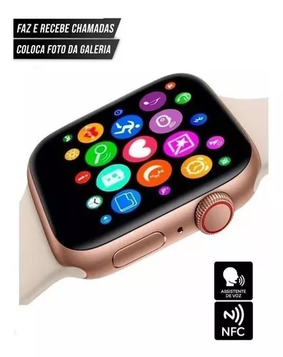 Relógio Inteligente Para Samsung Xiaomi iPhone Ios Android Serie 8 No  Brasil, aplicativo relógio samsung 