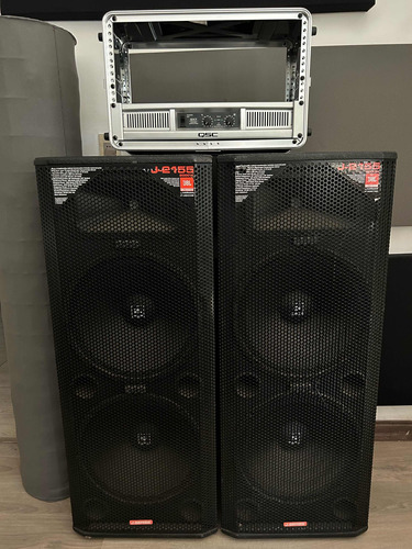 Jbl J-2155 Y Potencia Qsc Gx7