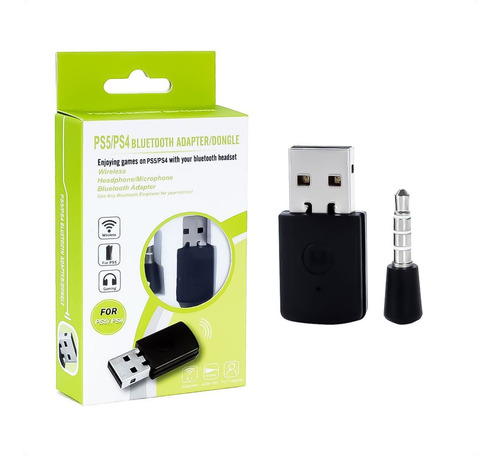 Adaptador Bluetooth - Jack Compatible En Ps4 Ps5 Play Tcs