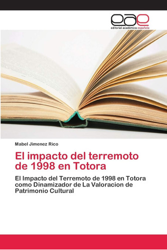 Libro: El Impacto Del Terremoto 1998 Totora: El Impacto