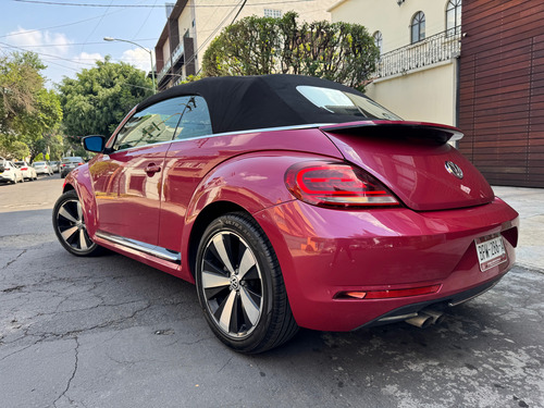 Hermoso Beetle 2017 Convertible #pink 1.8 Turbo Automatico