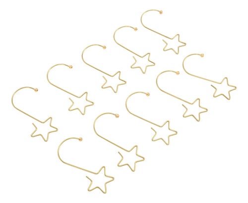 Ganchos Para Árboles De Navidad Con Forma De Estrella, 120 U