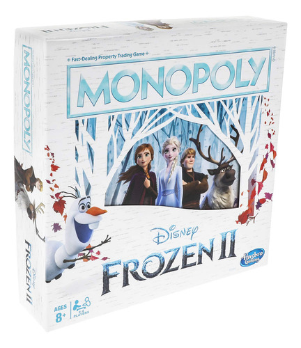 Juego De Mesa Monopoly Disney Frozen 2 Edition Para Mayores