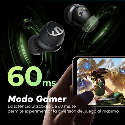 Imagen 9 de 10 de Auriculares Inalámbricos Mini Pro Soundpeats Bt Cancel Ruido
