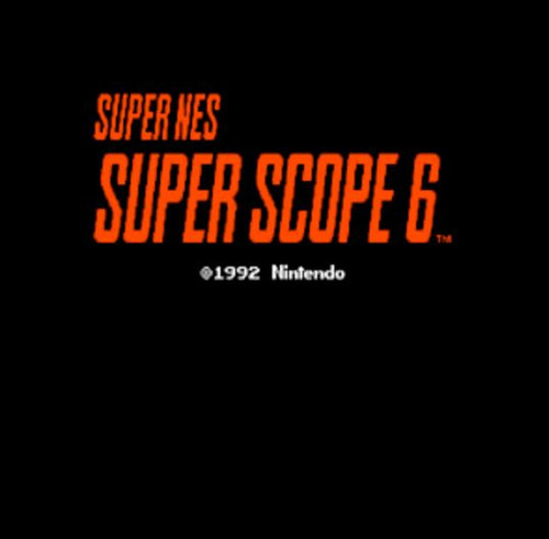 Super Scope 6 Nintendo Snes (solo Cartucho)