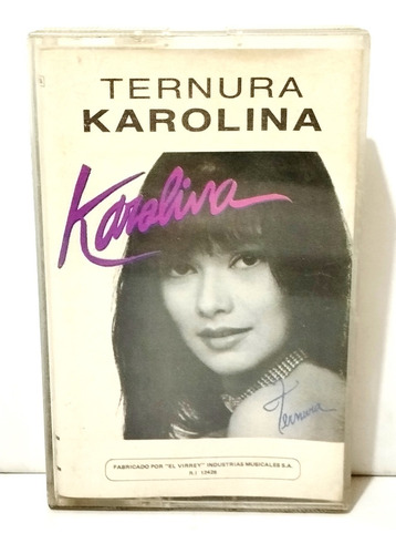 Cassette Karolina Con K - Ternura 1992 Sonografica (9 De 10)