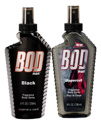 Combo Bod Man Black Uppertcut - mL a $2