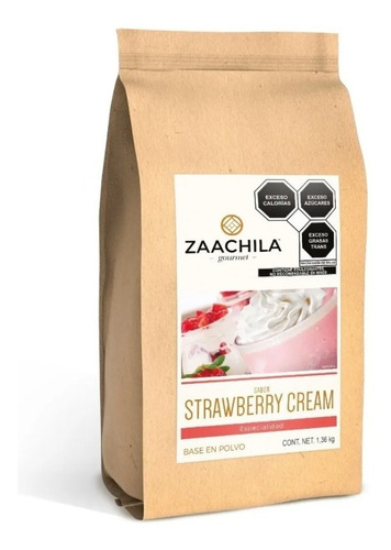 Zaachila Sabor:strawberry Cream Base Frappe / Caliente 1.36k
